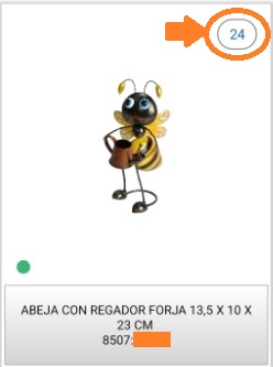 Funcionamiento catálogo virtual en Tablets 23 seleccionar articulo