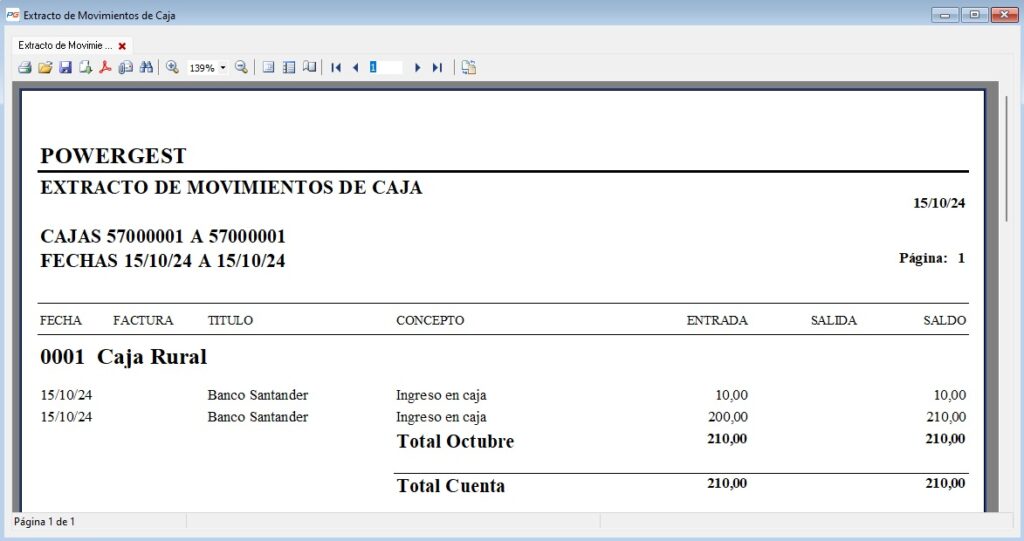 Cómo se realiza un Arqueo de Caja 3 MOVIMIENTO DE CAJA