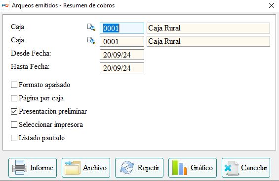 Cómo se realiza un Arqueo de Caja 9 Resumen de cobros