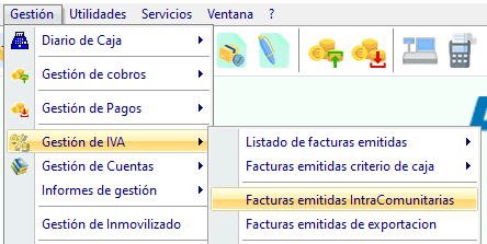 Cómo Hacer La Liquidación Del IVA 5 Ruta facturas emitidas intracomunitarias y