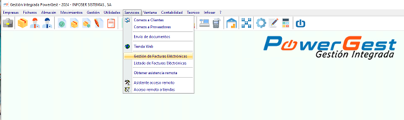 Servicios – Gestion de Facturas Electronicas
