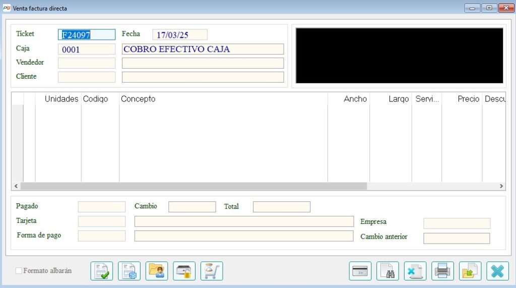 Venta Factura Directa