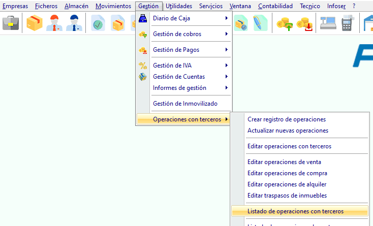 ruta listado general