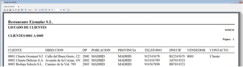 ver listado