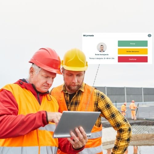 control horario construccion